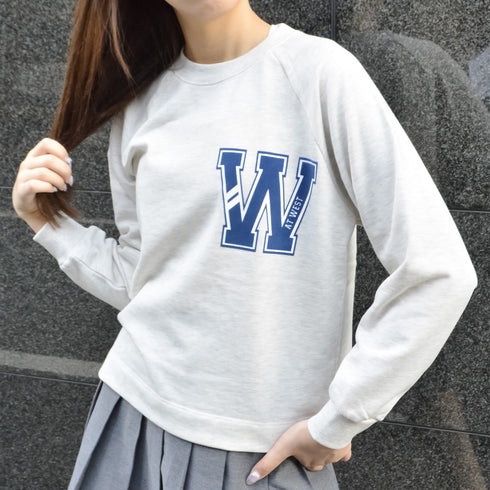 【spiritoso】WestプリントラグランロンT