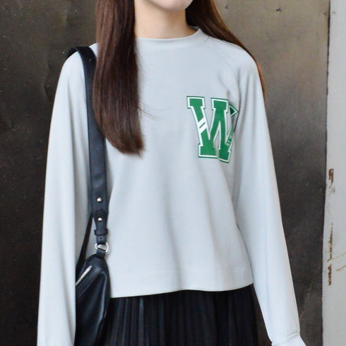 【spiritoso】WestプリントラグランロンT