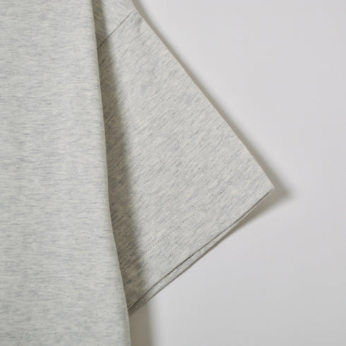 【spiritoso】コットン無地ベーシック半袖ショート丈Tシャツ