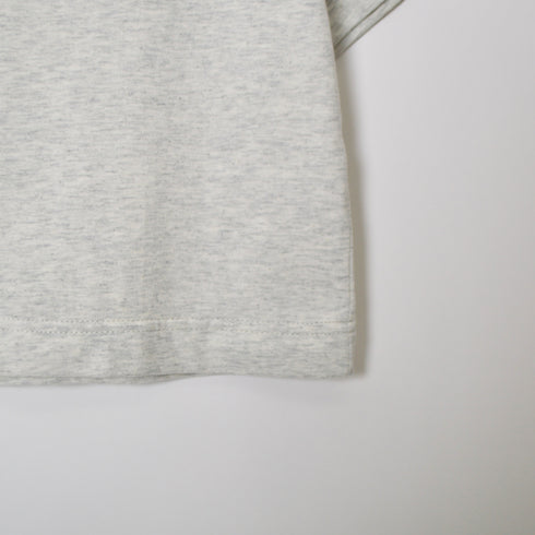 【spiritoso】コットン無地ベーシック半袖ショート丈Tシャツ