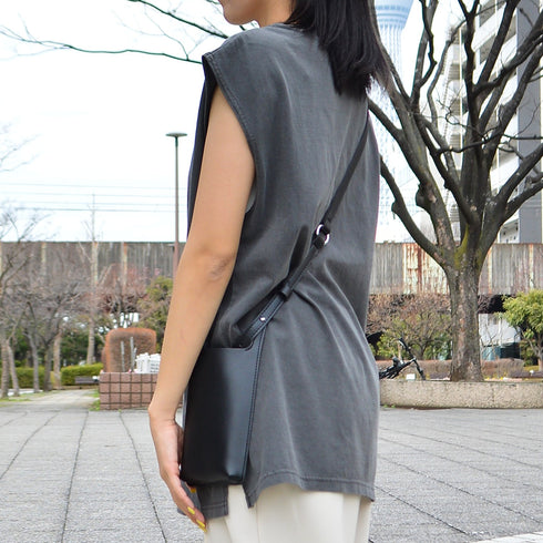 【spiritoso】ピグメント フレンチスリーブTシャツ