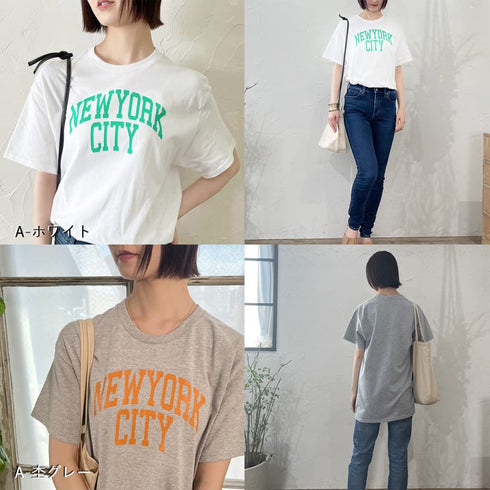 【spiritoso】カレッジアソートTシャツ