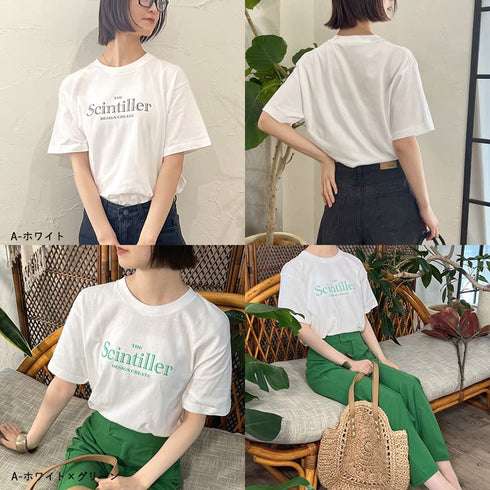 【spiritoso】シンプルロゴアソートTシャツ