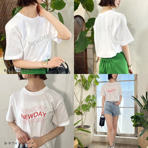 【spiritoso】シンプルロゴアソートTシャツ