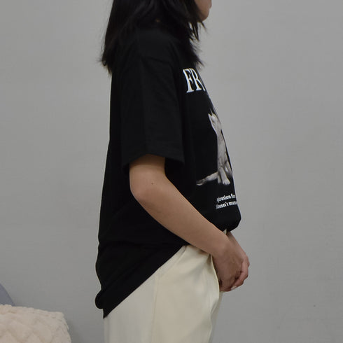 【spiritoso】FRIENDS シートプリントTシャツ