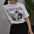 【spiritoso】FRIENDS シートプリントTシャツ