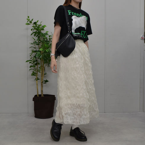 【spiritoso】FREEDOM FUN シートプリントTシャツ