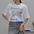 【spiritoso】FREEDOM FUN シートプリントTシャツ