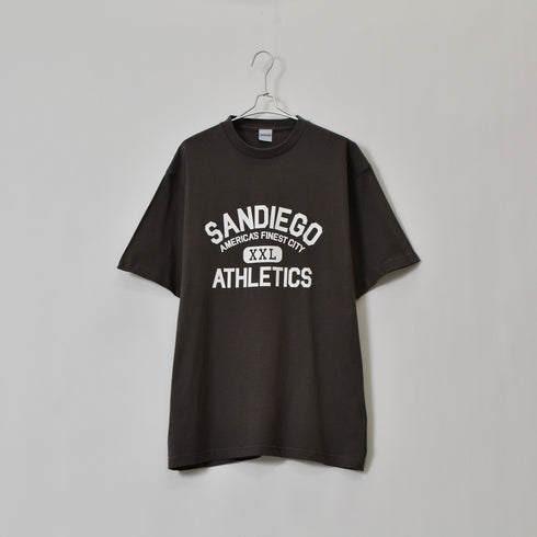 【spiritoso】SANDIEGOカレッジプリントTシャツ