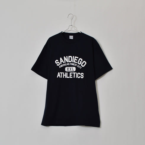 【spiritoso】SANDIEGOカレッジプリントTシャツ