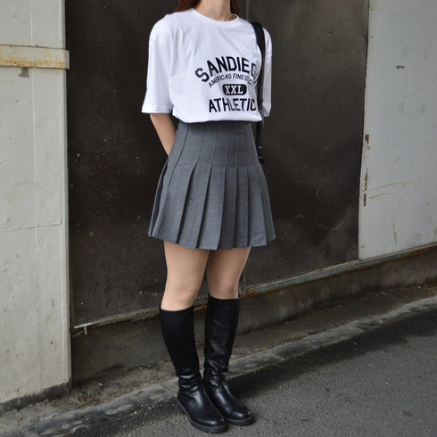 【spiritoso】SANDIEGOカレッジプリントTシャツ