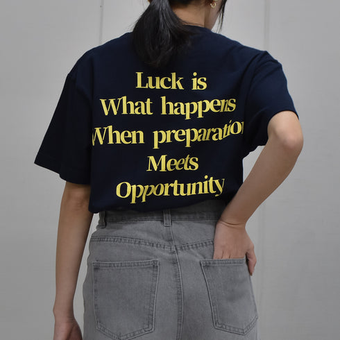 【spiritoso】メッセージプリントTシャツ