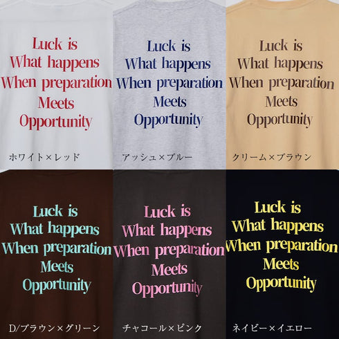 【spiritoso】メッセージプリントTシャツ