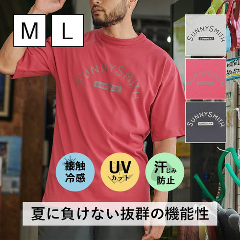 【SUNNY SMITH】 Cool Smith GDS Print SS Tee
