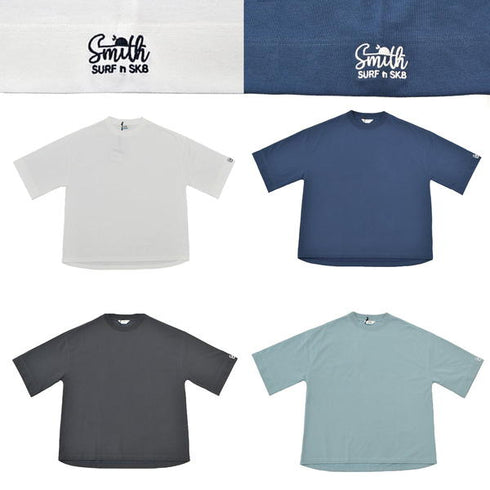 【SUNNY SMITH】 Heavy Smith Emb Logo SS Tee