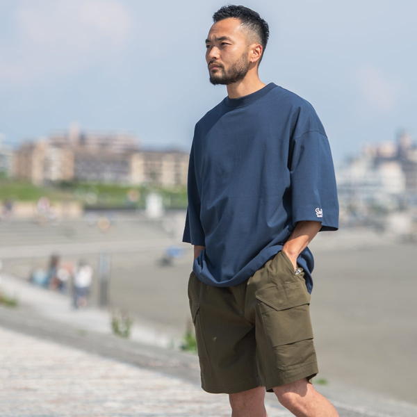 【SUNNY SMITH】 Heavy Smith Emb Logo SS Tee