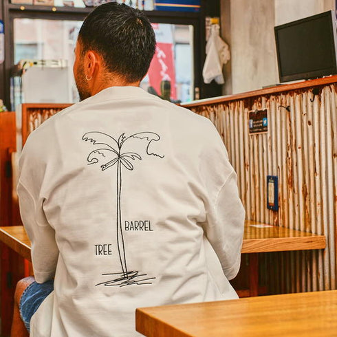 【SUNNY SMITH】 Heavy Smith Palms Emb SS Tee