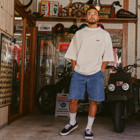 【SUNNY SMITH】 Heavy Smith Palms Emb SS Tee