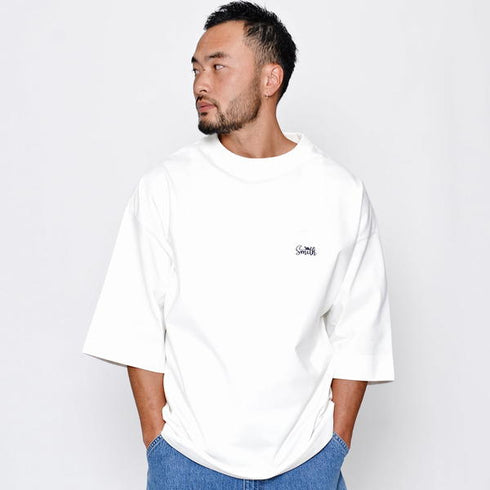 【SUNNY SMITH】 Heavy Smith Palms Emb SS Tee