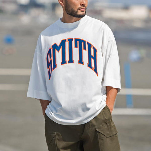 【SUNNY SMITH】 Heavy Smith School Logo SS Tee