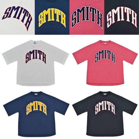 【SUNNY SMITH】 Heavy Smith School Logo SS Tee