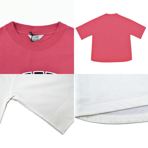 【SUNNY SMITH】 Heavy Smith School Logo SS Tee