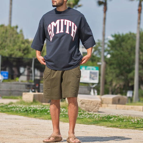 【SUNNY SMITH】 Heavy Smith School Logo SS Tee