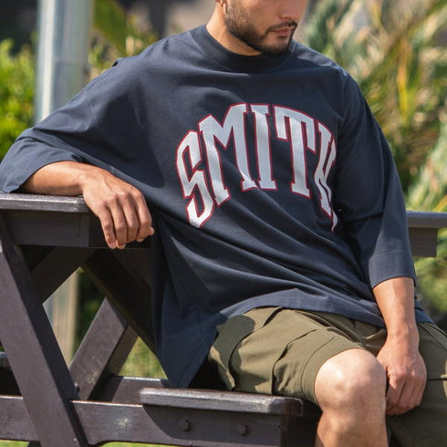 【SUNNY SMITH】 Heavy Smith School Logo SS Tee