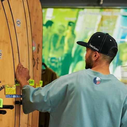 【SUNNY SMITH】 Heavy Smith GDS Emb SS Tee