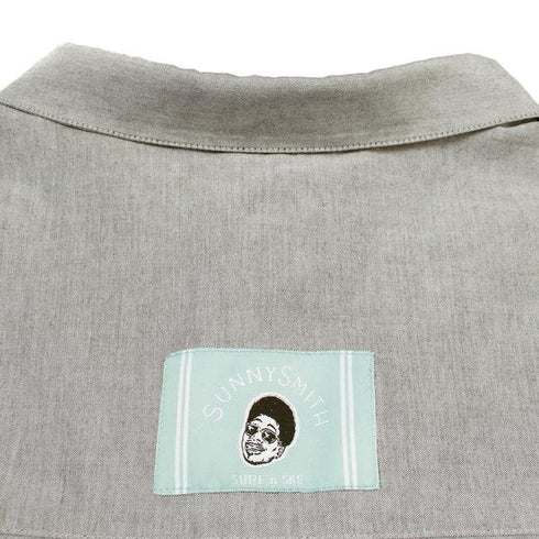 【SUNNY SMITH】 Oxsmith High Count Over Half Slv Shirt
