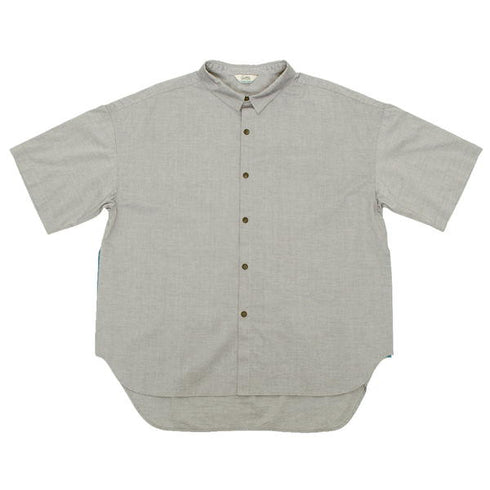 【SUNNY SMITH】 Oxsmith High Count Over Half Slv Shirt