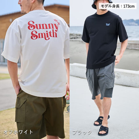 【SUNNY SMITH】11.6ウルトラヘビーオンス Heavy Smith刺繍ロゴTシャツ