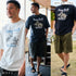 【SUNNY SMITH】11.6ウルトラヘビーオンス Heavy SmithPalm Beach プリントTシャツ