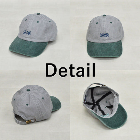 【SUNNY SMITH】OGロゴ刺繍ピグメント バイカラーCap