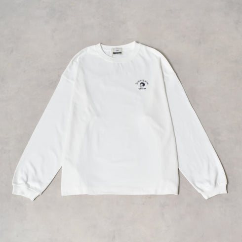 【SUNNY SMITH】Smith Signature ワンポイント刺繍ロングスリーブTシャツ