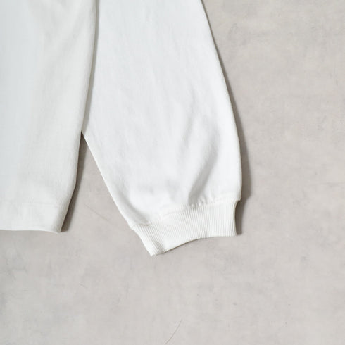 【SUNNY SMITH】Smith Signature ワンポイント刺繍ロングスリーブTシャツ