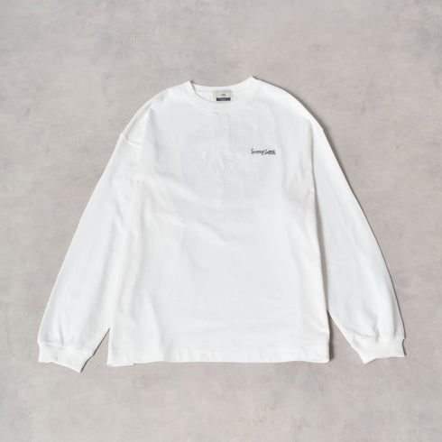 【SUNNY SMITH】11.6ウルトラヘビーオンス Heavy Smith刺繍ロゴTシャツ