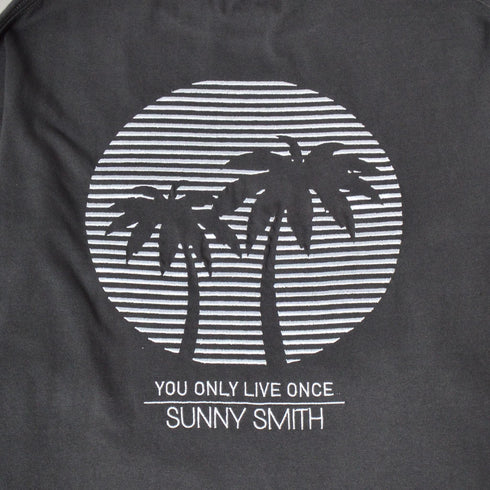 【SUNNY SMITH】11.6ウルトラヘビーオンス Heavy Smith刺繍ロゴTシャツ