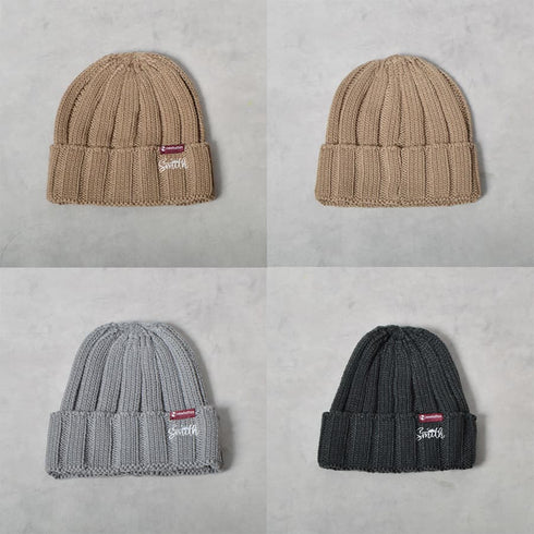 【SUNNY SMITH】 OGロゴ刺繍 ニット帽