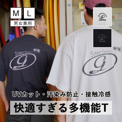 【SUNNY SMITH】 GODDESS embroidery Tee