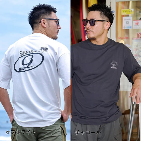 【SUNNY SMITH】 GODDESS embroidery Tee