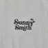 【SUNNY SMITH】ヤシの木ロゴ ワンポイント刺繍 バックプリント ピグメント加工ロングスリーブTシャツ