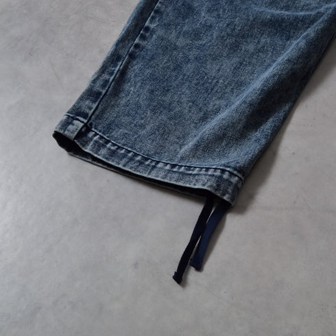 【DOUBLESTEAL】ケミカルイージーデニムカーゴパンツ