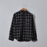 【DOUBLESTEAL】オンブレチェックオーバーサイズシャツ