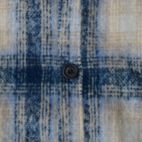 【DOUBLESTEAL】起毛オンブレチェックCPOジャケット