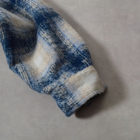 【DOUBLESTEAL】起毛オンブレチェックCPOジャケット