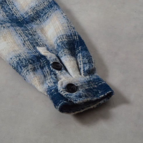 【DOUBLESTEAL】起毛オンブレチェックCPOジャケット