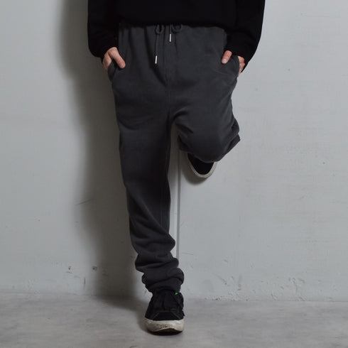 【DOUBLESTEAL】ピグメント裏毛スウェットパンツ