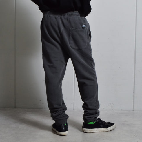 【DOUBLESTEAL】ピグメント裏毛スウェットパンツ