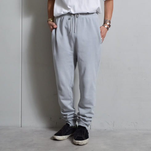 【DOUBLESTEAL】ピグメント裏毛スウェットパンツ